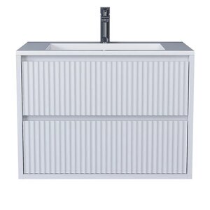 Изображение товара Подвесная тумба под раковину Uperwood Next Premium 70 см матовая белая