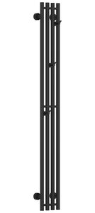 Изображение товара Полотенцесушитель водяной Сунержа Кантата Pro, 15-0446-1515, 1500 x 150, ширина 20 см, высота 150 см, тёмный титан муар