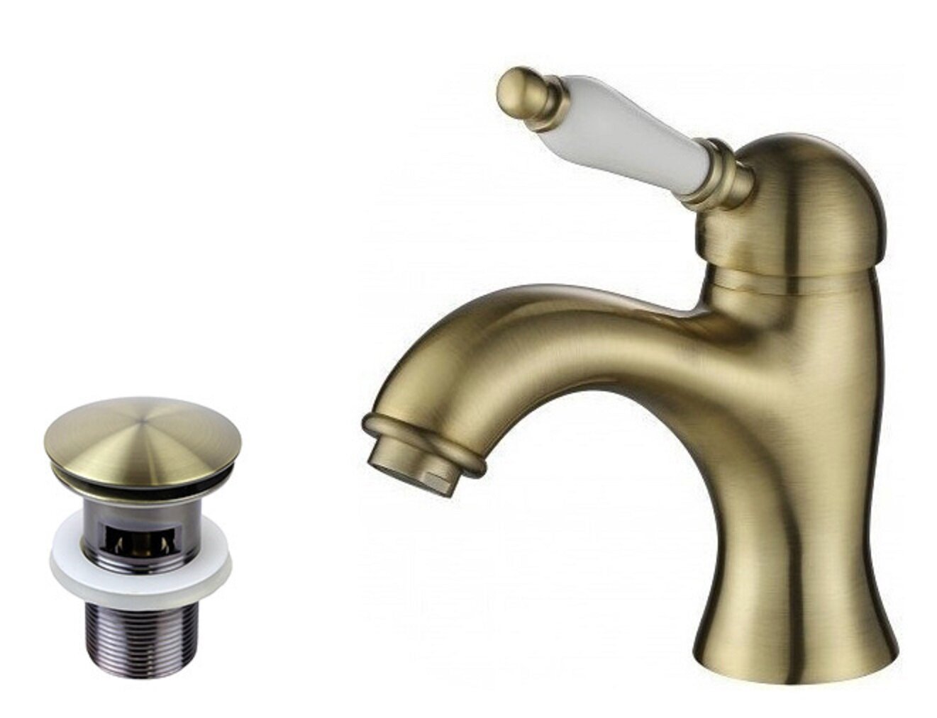 Изображение товара Смеситель для раковины Maretti Avorio AV32RF53 бронза Италия