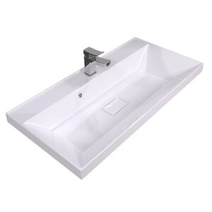 Изображение товара Раковина Uperwood Classic New 291021026, 90 см, с декоративной крышкой слива, цвет белый