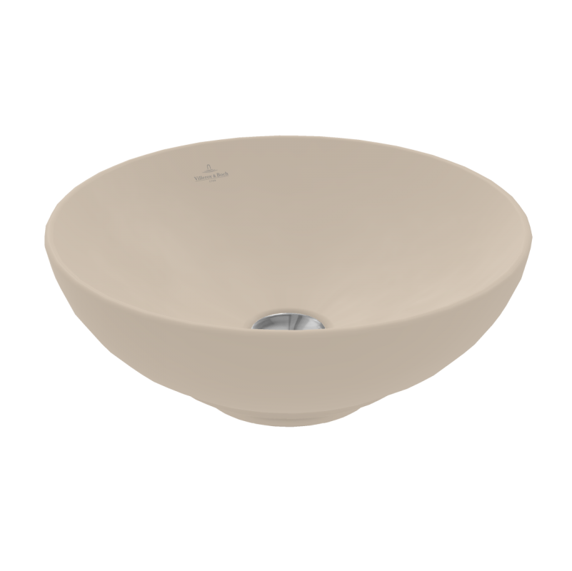 Изображение товара Раковина Villeroy&Boch Loop & Friends, 4A4500AM, 38 см, TitanCeram, Almond Изображение товара Раковина Villeroy&Boch Loop & Friends, 4A4500AM, 38 см, TitanCeram, Almond