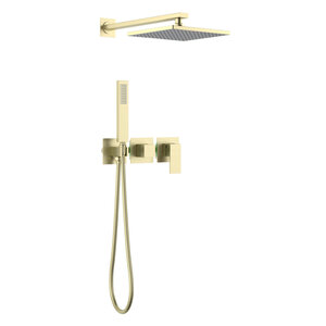 Изображение товара Душевая система Timo Selene SX-2169/17SM с квадратной лейкой золото матовое 5 лет гарантия