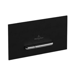 Изображение товара Клавиша смыва Villeroy&Boch ViConnect E300, 922169AN, черный матовый/хром