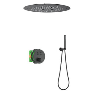 Изображение товара Душевая система Timo Saona SX-2370/03SM, цвет черный матовый