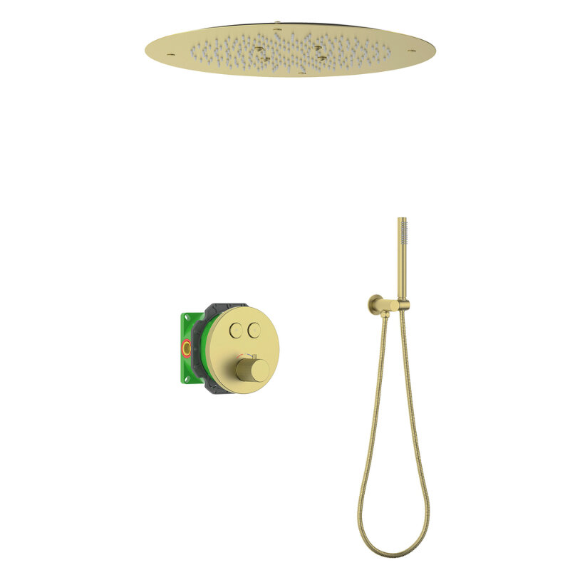 Изображение товара Душевая система Timo Saona SX-2370/17SM, цвет золото матовое