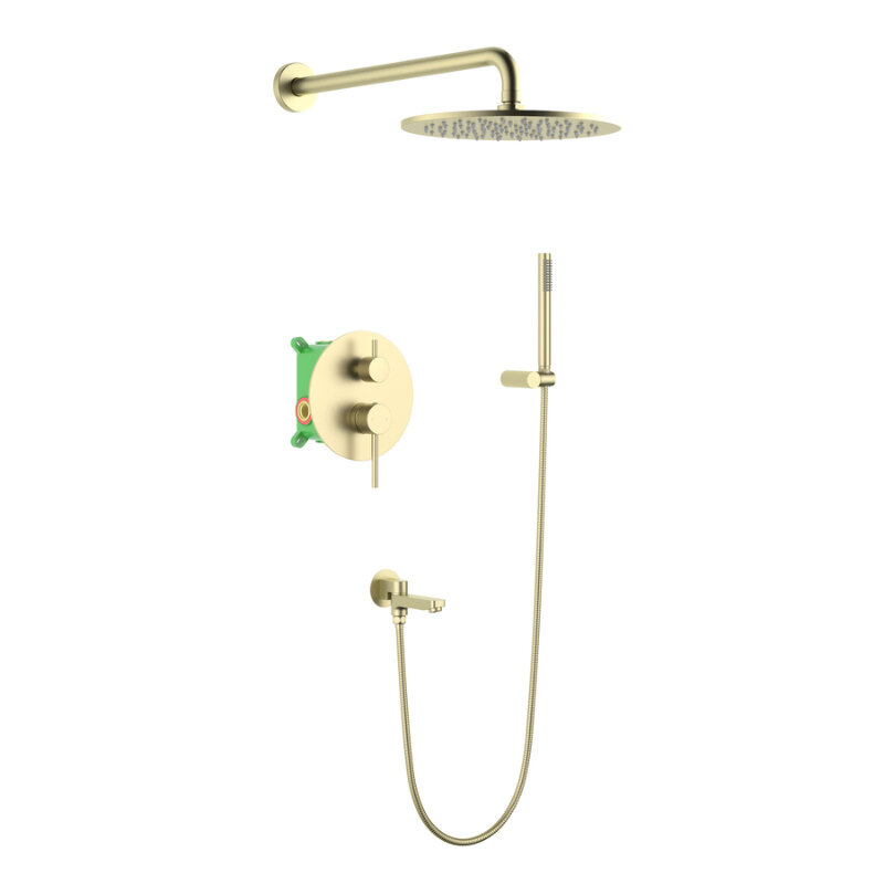 Изображение товара Душевая система Timo Saona SX-2379/17SM, цвет золото матовое