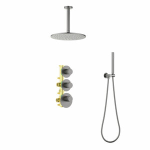 Изображение товара Душевая система Timo Saona SX-2399/18SM с термостатом и тропическим душем