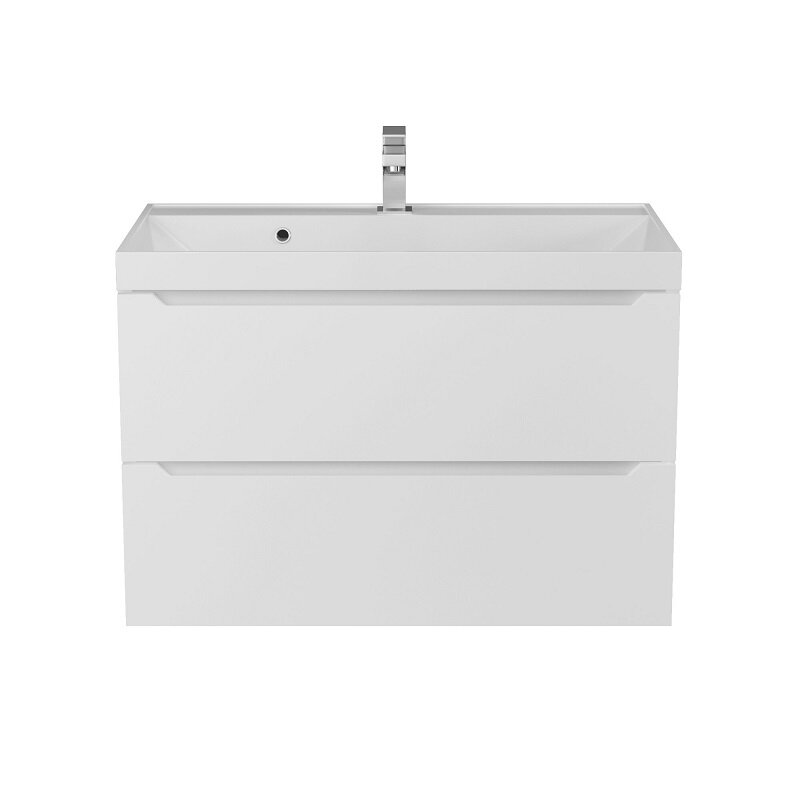 Изображение товара Подвесная тумба под раковину Uperwood Tanos 291020244 80 см белый матовый