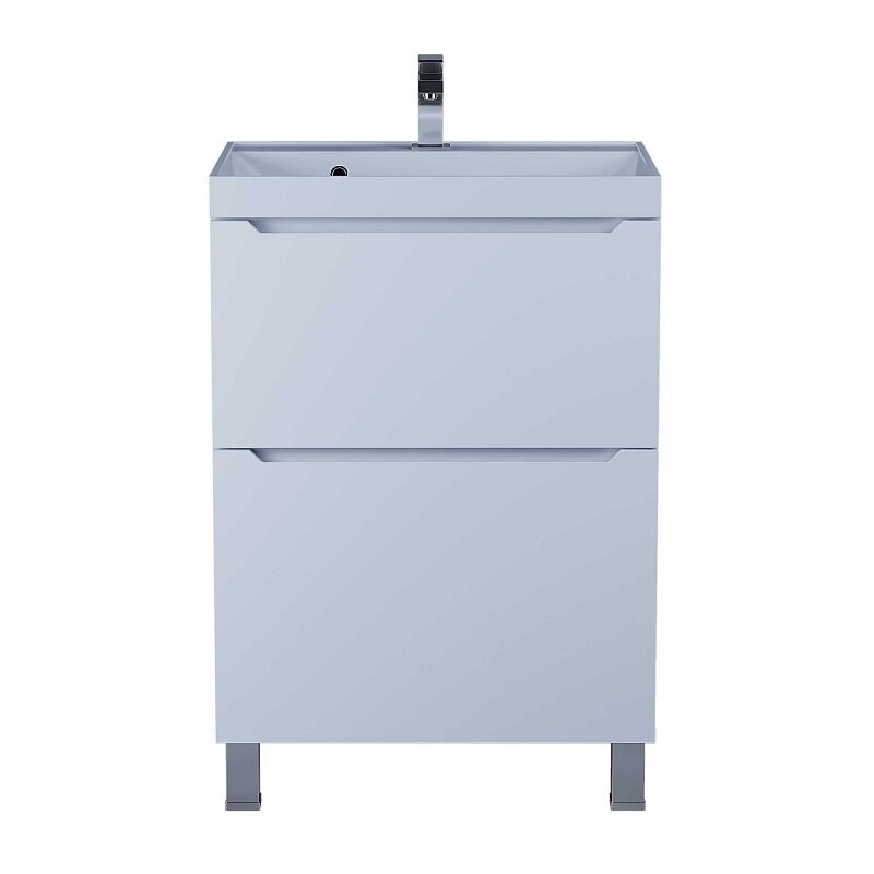 Изображение товара Тумба под раковину Uperwood Tanos 291120329 60 см, белый матовый