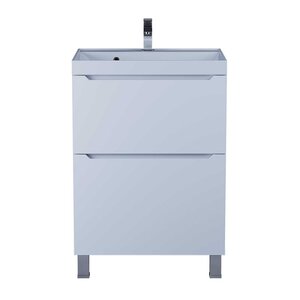 Изображение товара Тумба под раковину Uperwood Tanos 60 см белый матовый напольная