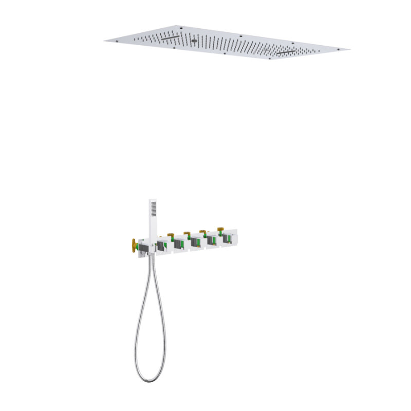 Изображение товара Встроенная душевая система Timo Petruma SX-5329/00SM с термостатом и потолочным душем хром