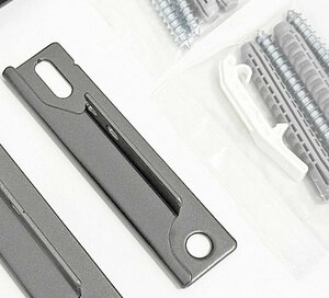 Изображение товара Настенный кронштейн короткий для трубчатых радиаторов Arbonia ZB0282 0001 AME, WA 23 мм, антрацит металлик