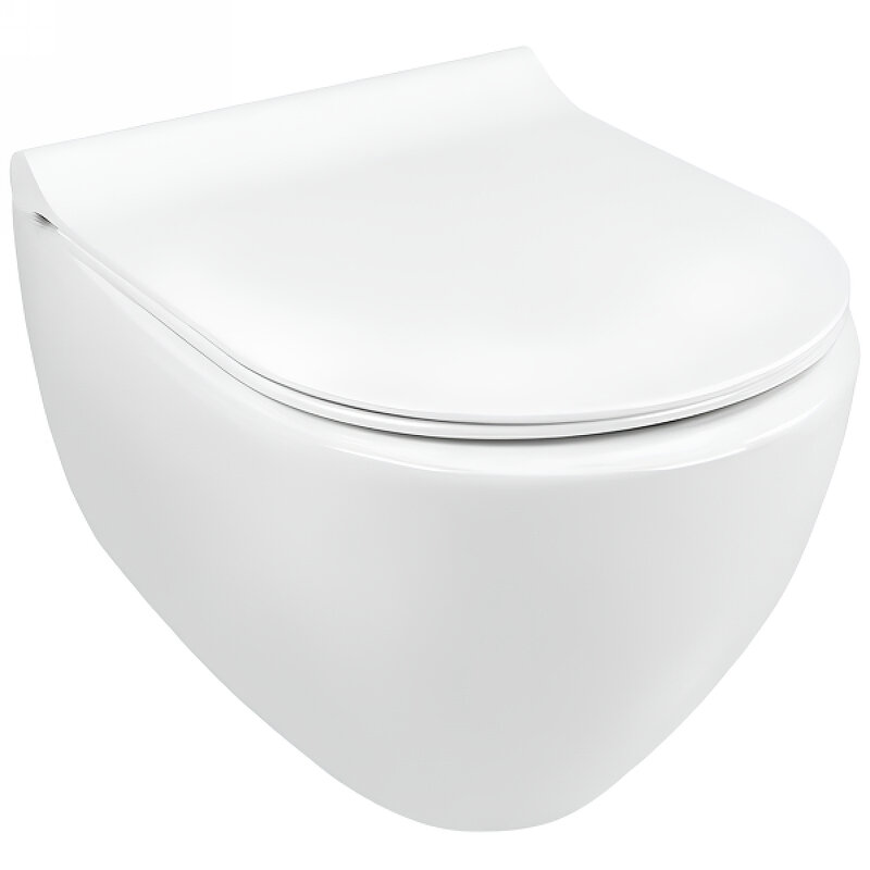 Изображение товара Безободковый подвесной унитаз Bettoserb King Line 52 мм, белый