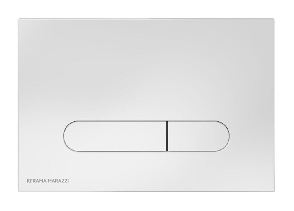 Изображение товара Клавиша смыва Kerama Marazzi Pro FP.PRO.WHT белая глянцевая