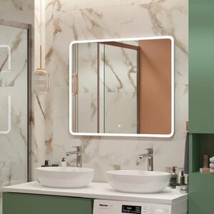 Изображение товара Зеркало Uperwood Foster 291020580, 90 см, с подсветкой, сенсорный выключатель