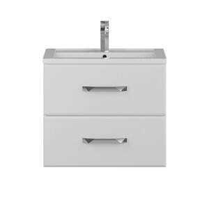 Изображение товара Тумба под раковину Uperwood Foster 291020510, 60 см, подвесная, цвет белый матовый