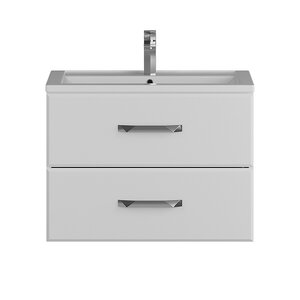 Изображение товара Тумба под раковину Uperwood Foster 291020511, 70 см, подвесная, цвет белый матовый