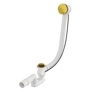 Изображение товара Слив-перелив полуавтомат Whitecross SPWC60GLB, 60 см, золото брашированное