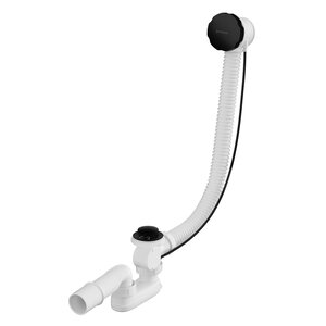 Изображение товара Слив-перелив полуавтомат Whitecross 60 см черный матовый