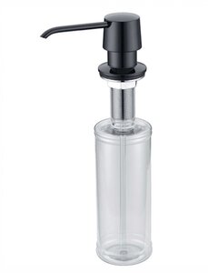 Изображение товара Дозатор встраиваемый для жидкого мыла Zorg Inox ZR-20 BLACK 250 мл латунь черный