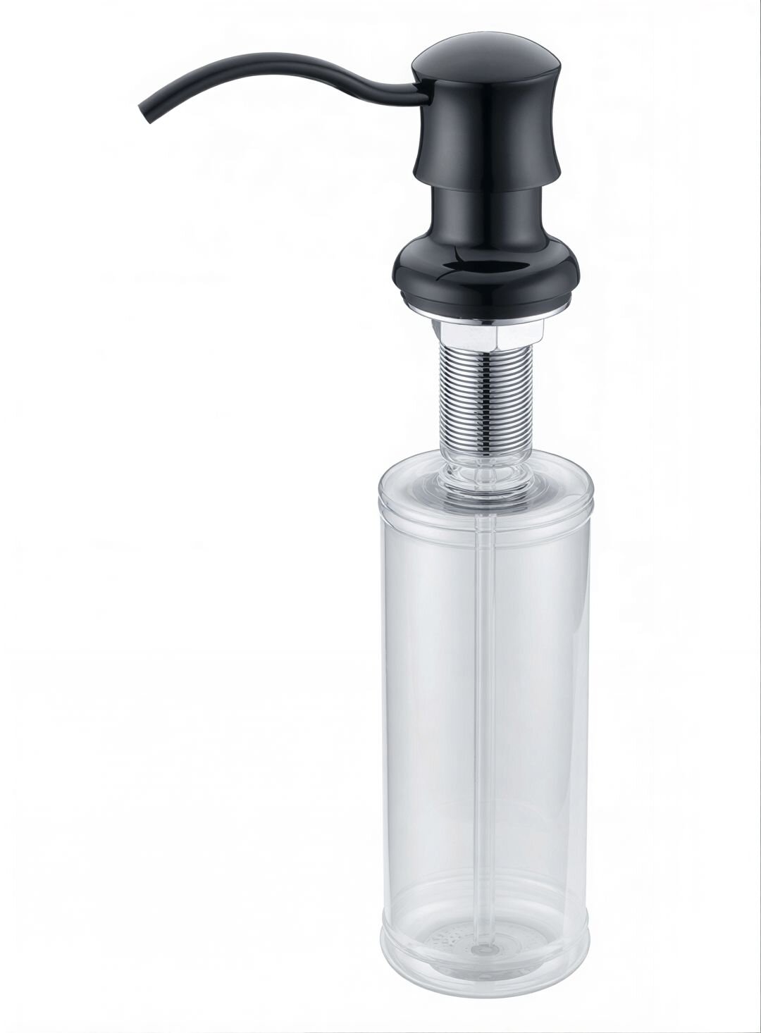 Изображение товара Дозатор встраиваемый Zorg Inox ZR-21 BLACK, стильный черный