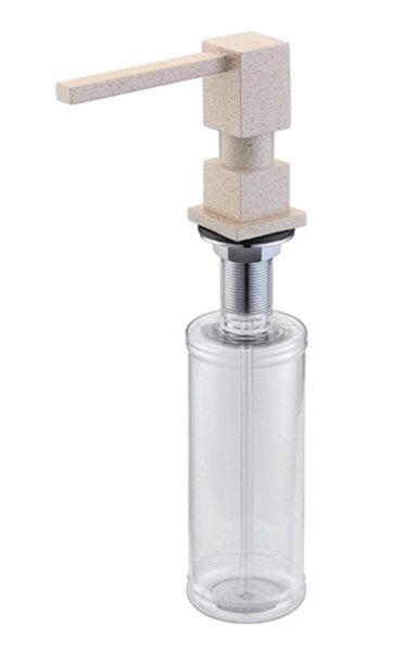 Изображение товара Дозатор встраиваемый для жидкого мыла Zorg Inox ZR-22 цвет кварц