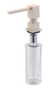 Изображение товара Дозатор встраиваемый для жидкого мыла Zorg Inox ZR-22 цвет кварц