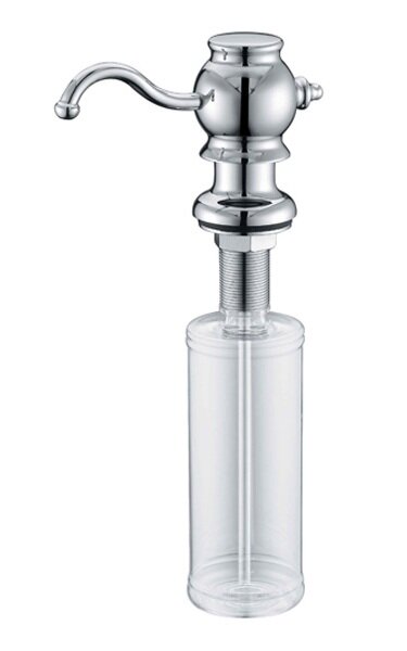 Изображение товара Дозатор встраиваемый для жидкого мыла Zorg Inox ZR-24 хром латунь Чехия