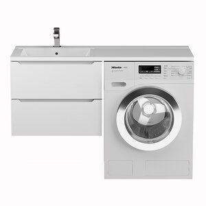 Изображение товара Тумба под раковину Uperwood Tanos 291020260, 60 см, подвесная, цвет белый матовый