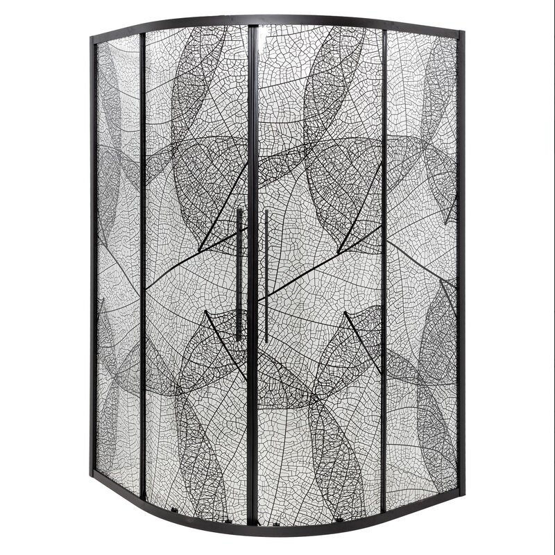 Изображение товара Душевой уголок AvaCan HB 120 120x120 см прозрачное стекло с рисунком раздвижные двери