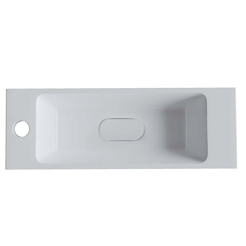 Изображение товара Раковина Uperwood Modul 2911020338, 60 см, с декоративной крышкой слива, цвет белый