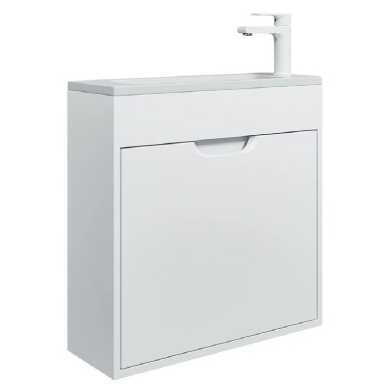 Изображение товара Тумба под раковину Uperwood Modul 2930205362, 60 см, подвесная, цвет белый матовый Изображение товара Тумба под раковину Uperwood Modul 2930205362, 60 см, подвесная, цвет белый матовый