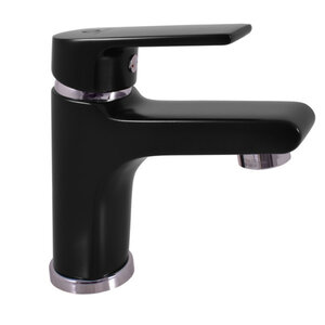 Изображение товара Смеситель для раковины Rav-Slezak Colorado CO126.5CMATC черный матовый хром