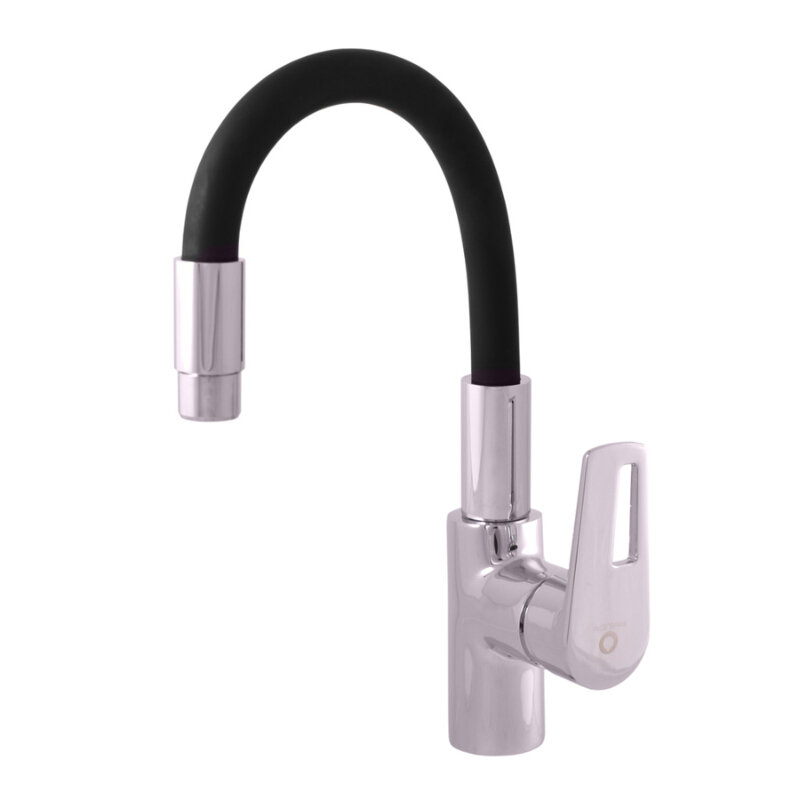 Изображение товара Смеситель для кухонной мойки Rav-Slezak Colorado CO219.5/15 с гибким изливом и черным матовым цвето