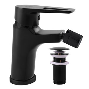 Изображение товара Смеситель для биде Rav-Slezak Colorado CO245.5KCMAT, с донным клапаном, цвет черный матовый