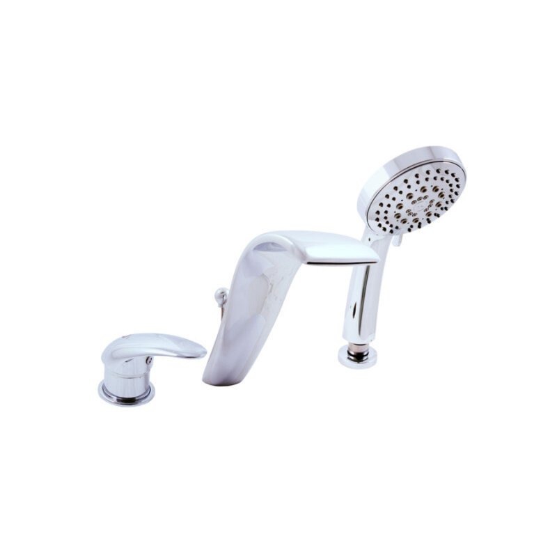 Изображение товара Смеситель для ванны Rav-Slezak Dunaj D461.5S хром однорычажный 3 отверстия