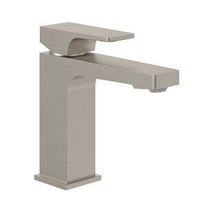 Изображение товара Смеситель Villeroy&Boch Architectura Square, TVW12500100064, для раковины, с донным клапаном, никель сатинированный матовый