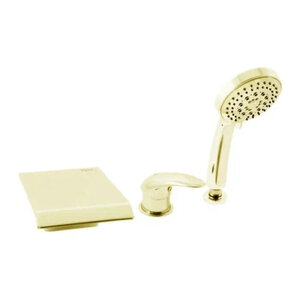 Изображение товара Смеситель для ванны Rav-Slezak Dunaj D473.5YZ с золотым покрытием 3 отверстия