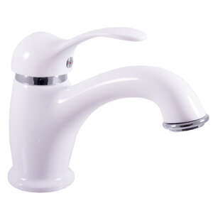 Изображение товара Смеситель для раковины Rav-Slezak Labe L026.5BC, цвет белый/хром