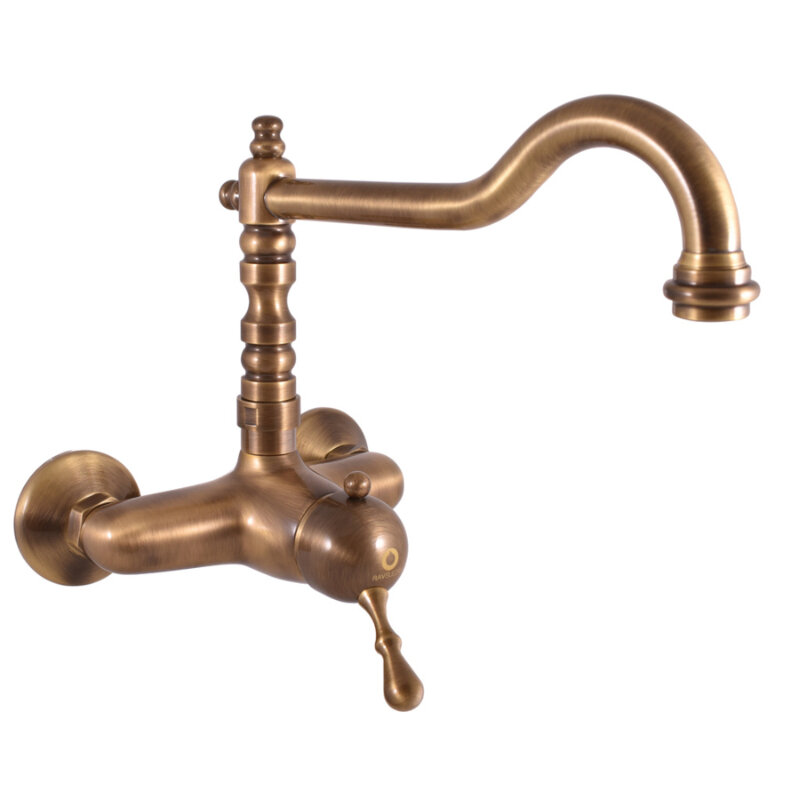 Изображение товара Смеситель для кухонной мойки Rav-Slezak Labe L402.5/28SM, цвет бронза