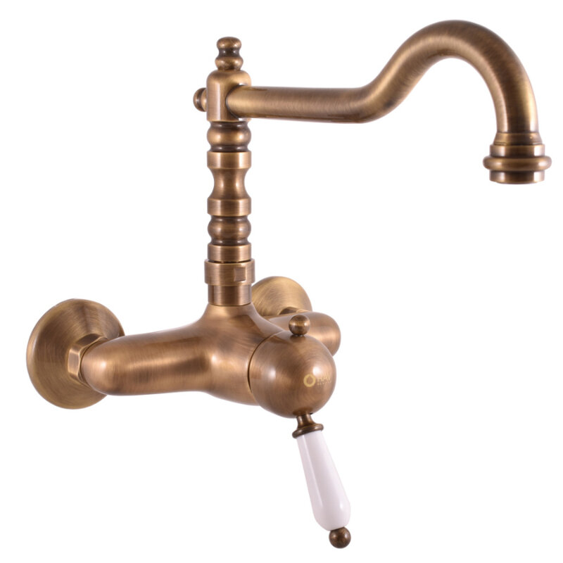 Изображение товара Смеситель для кухонной мойки Rav-Slezak Labe L502.5/28SM, цвет бронза