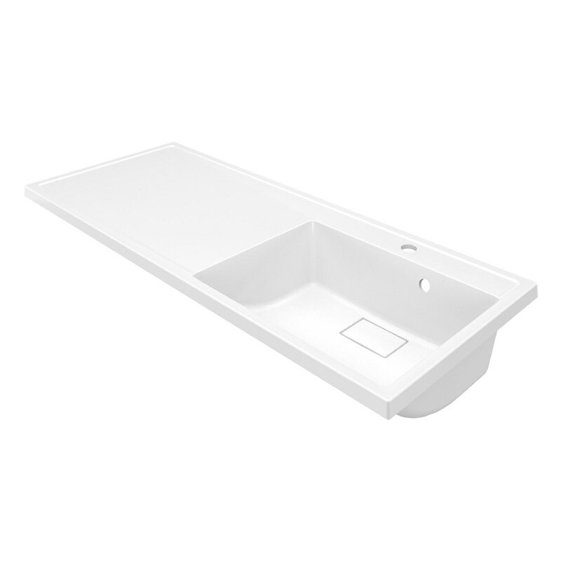 Изображение товара Раковина Uperwood Magenta 2490000011 Литьевой мрамор 110x50 см с переливом Изображение товара Раковина Uperwood Magenta 2490000011 Литьевой мрамор 110x50 см с переливом