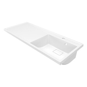 Изображение товара Раковина Uperwood Magenta 2490000011, 110 см, чаша справа, цвет белый