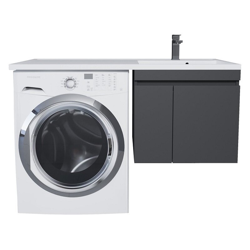 Изображение товара Тумба под раковину Uperwood Magenta 5930205161, 45 см, подвесная, цвет черный матовый Изображение товара Тумба под раковину Uperwood Magenta 5930205161, 45 см, подвесная, цвет черный матовый
