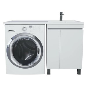 Изображение товара Тумба под раковину Uperwood Magenta 45 см белый матовый напольная