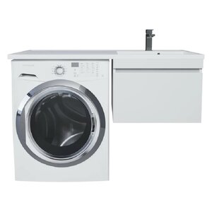 Изображение товара Тумба под раковину Uperwood Magenta 5930205162, белая, подвесная, 45 см