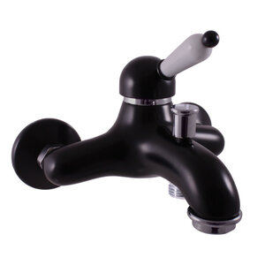 Изображение товара Смеситель для ванны и душа Rav-Slezak Labe черный матовый/хром