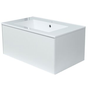 Изображение товара Тумба под раковину Uperwood Parma Premium 3930205463, 75 см, подвесная, цвет белый матовый