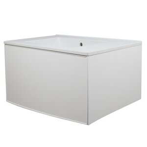 Изображение товара Тумба под раковину Uperwood Parma Premium 85 см подвесная белый матовый