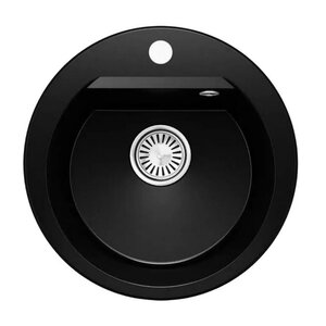 Изображение товара Мойка кухонная Polygran Atol-520 №316 854802, 52 см, искусственный камень, космос